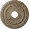 Ekena Millwork Federal Ceiling Medallion (Canopies up to 8 1/2"), 15 3/8"OD x 3 5/8"ID x 1"P, Gobi Desert Crackle CM15FEGDC - alternate 1